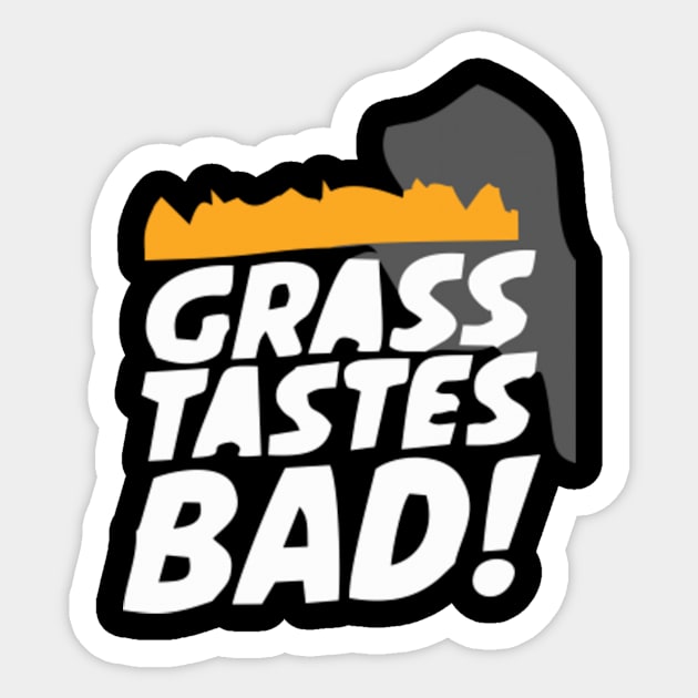 bad taste Sticker by LukiLuky